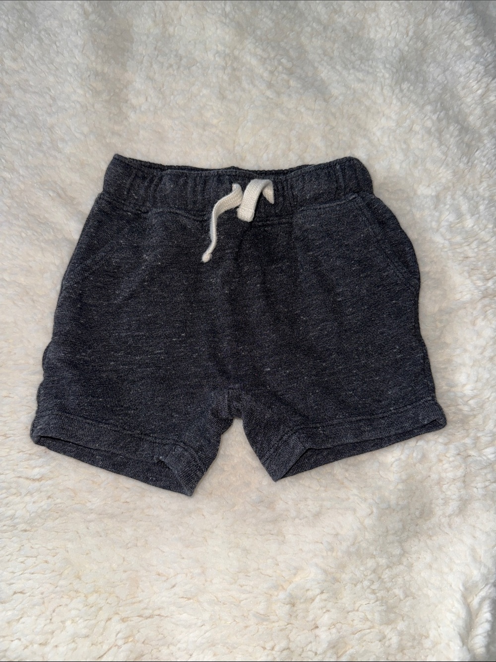 Old Navy Dark Charcoal Knit Pull-On Shorts